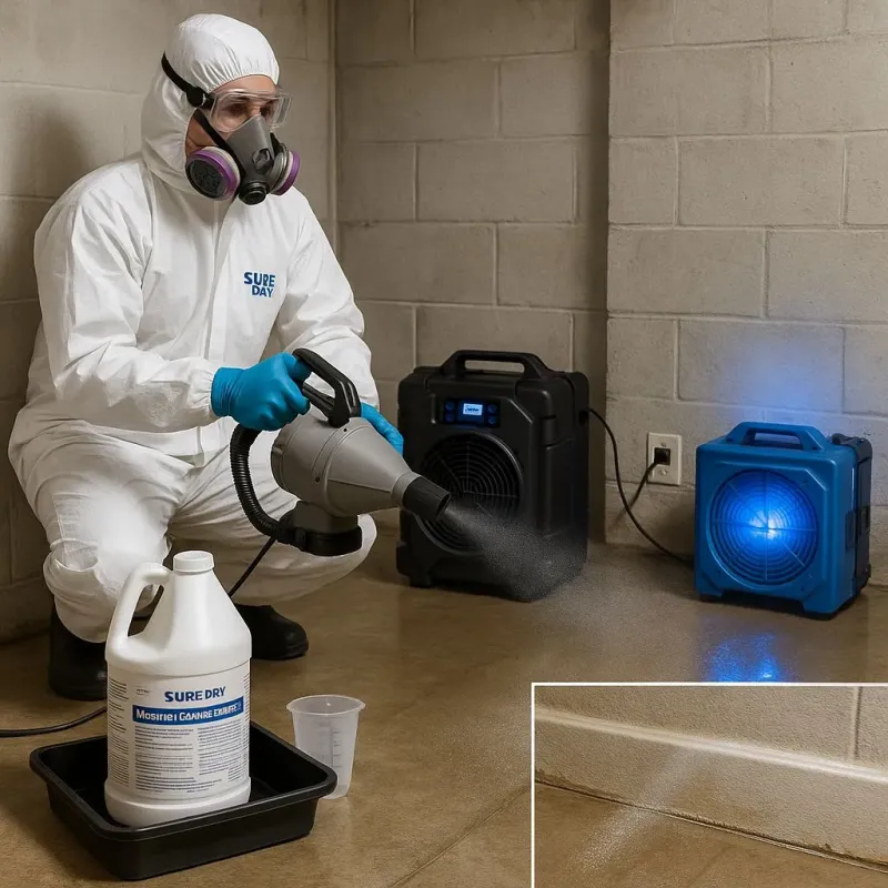 Sanitization and Odor Removal process in River Falls, WI