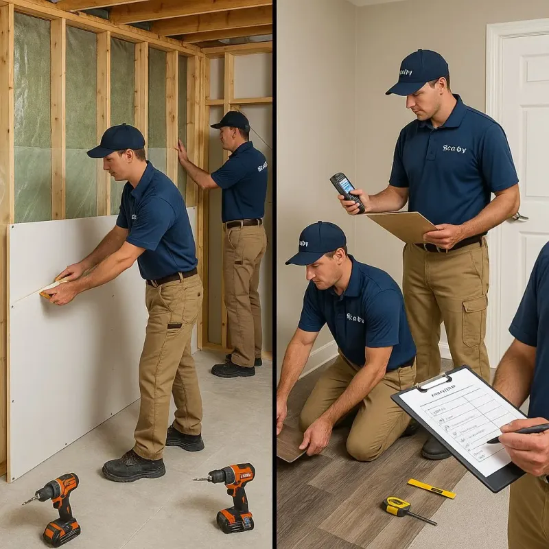 Repairs and Reconstruction process in River Falls, WI